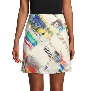 Robert Graham Rachael Printed Mini Skirt Rainbow 8